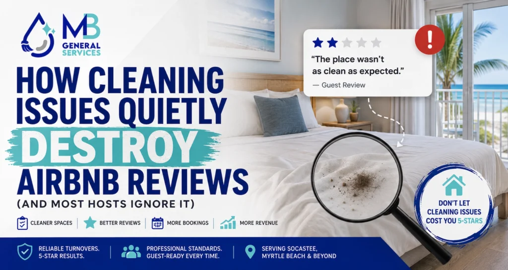 How Cleaning Issues Quietly Destroy Airbnb Reviews And Most Hosts Ignore It