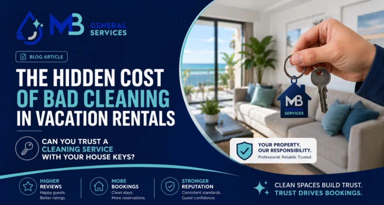 The Hidden Cost of Bad Cleaning in Vacation Rentals